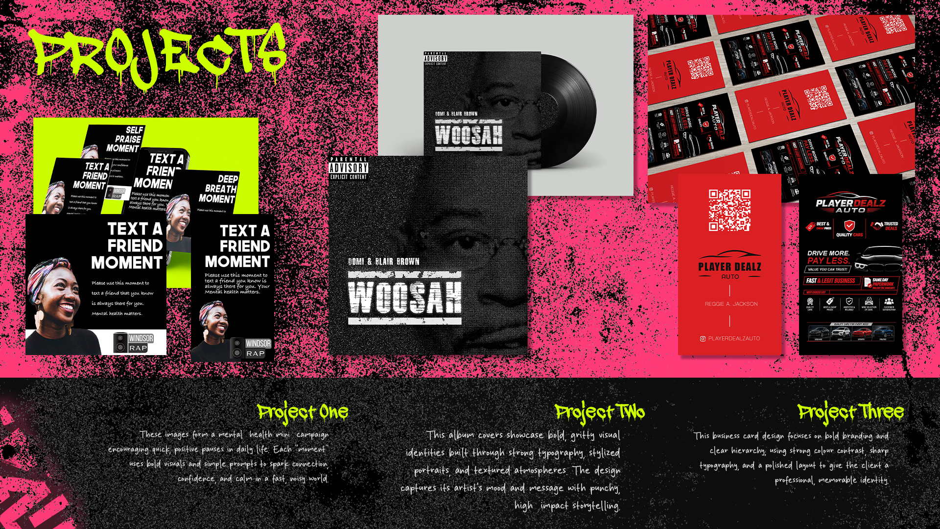 Projects slide